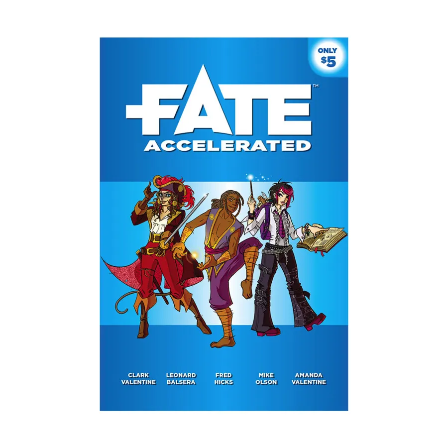 

Fate Accelerated, Fate Core System, мягкая обложка