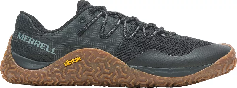 

Мужские кроссовки Merrell Trail Glove 7 для трейлраннинга, цвет Black/Gum