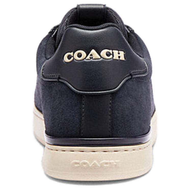 Lowline Low-Top Skateboard Shoes Men's Navy Blue COACH — фото 4