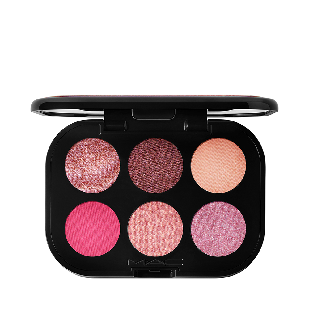 

Палитра теней для век connect in colour eye shadow palette: rose lens Mac, вес 6.25 гр.