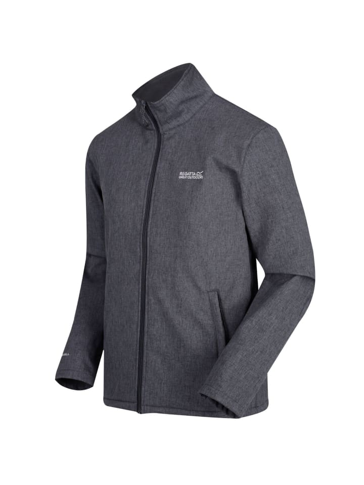 

Куртка софтшелл Regatta Softshelljacke Carby Fleece gefüttert, серый