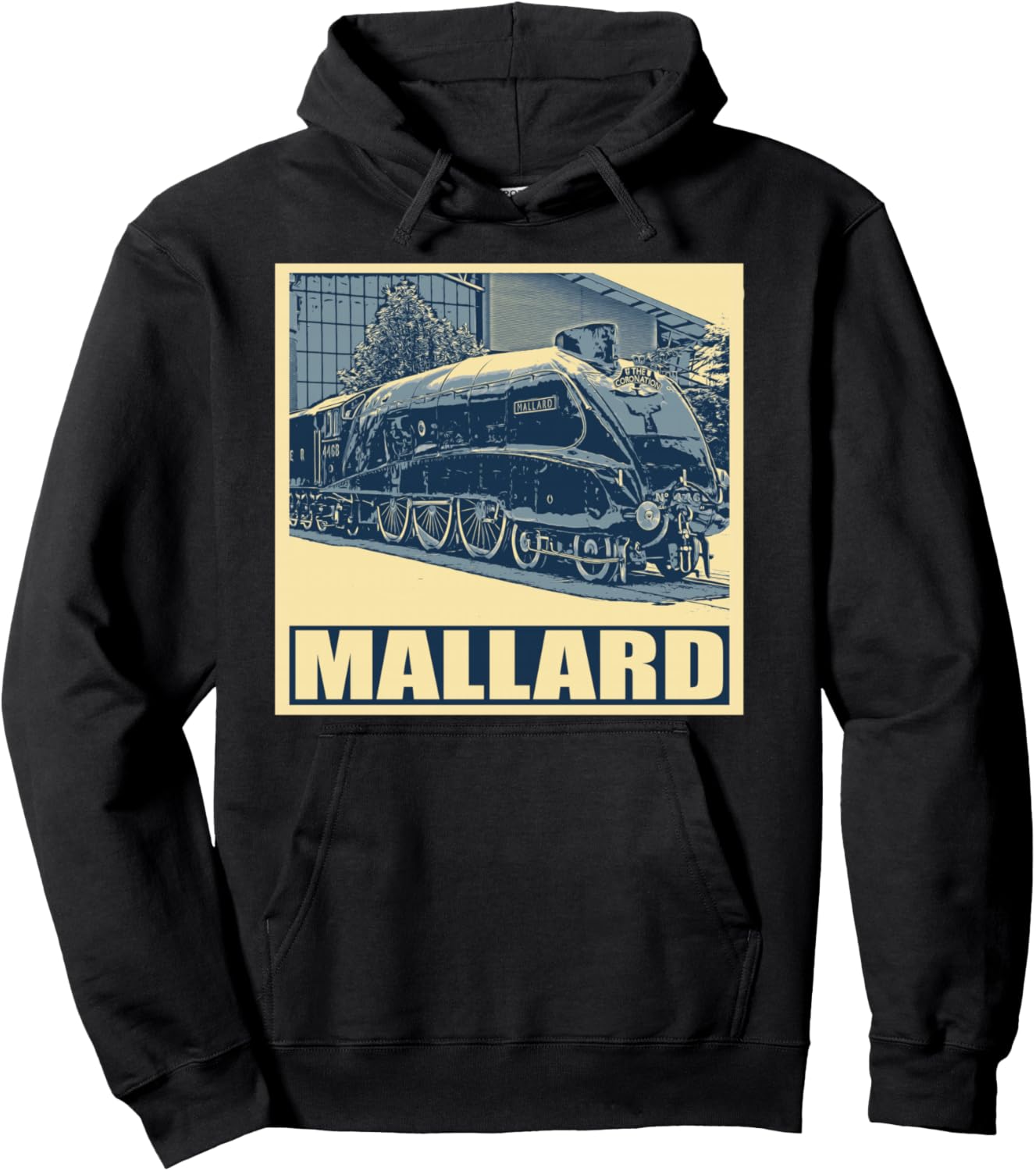 

Толстовка с капюшоном в виде паровоза Mallard (британская железнодорожная модель), черная Mallard Steam Train British Rail, Черный, Толстовка с капюшоном в виде паровоза Mallard (британская железнодорожная модель), черная Mallard Steam Train British Rail