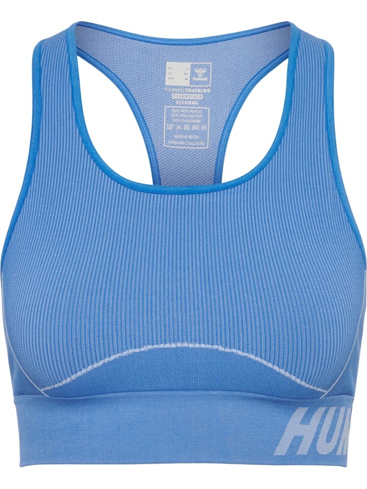 

Спортивная футболка Hummel S/L Hmlte Multisport Damen, цвет riviera/blue bell melange