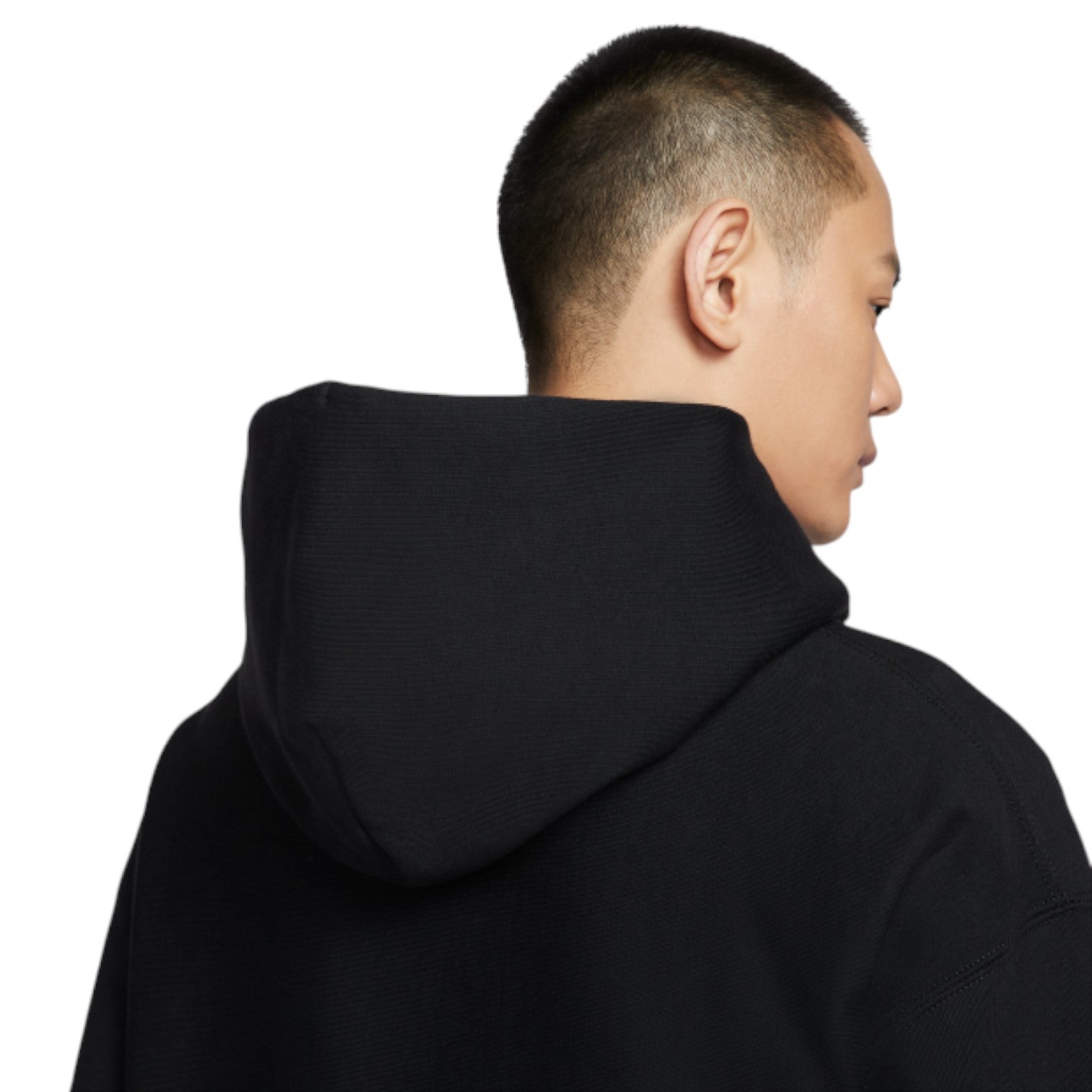 Худи Nike Solo Swoosh Pull-On Hoodie 'Black' — фото 4