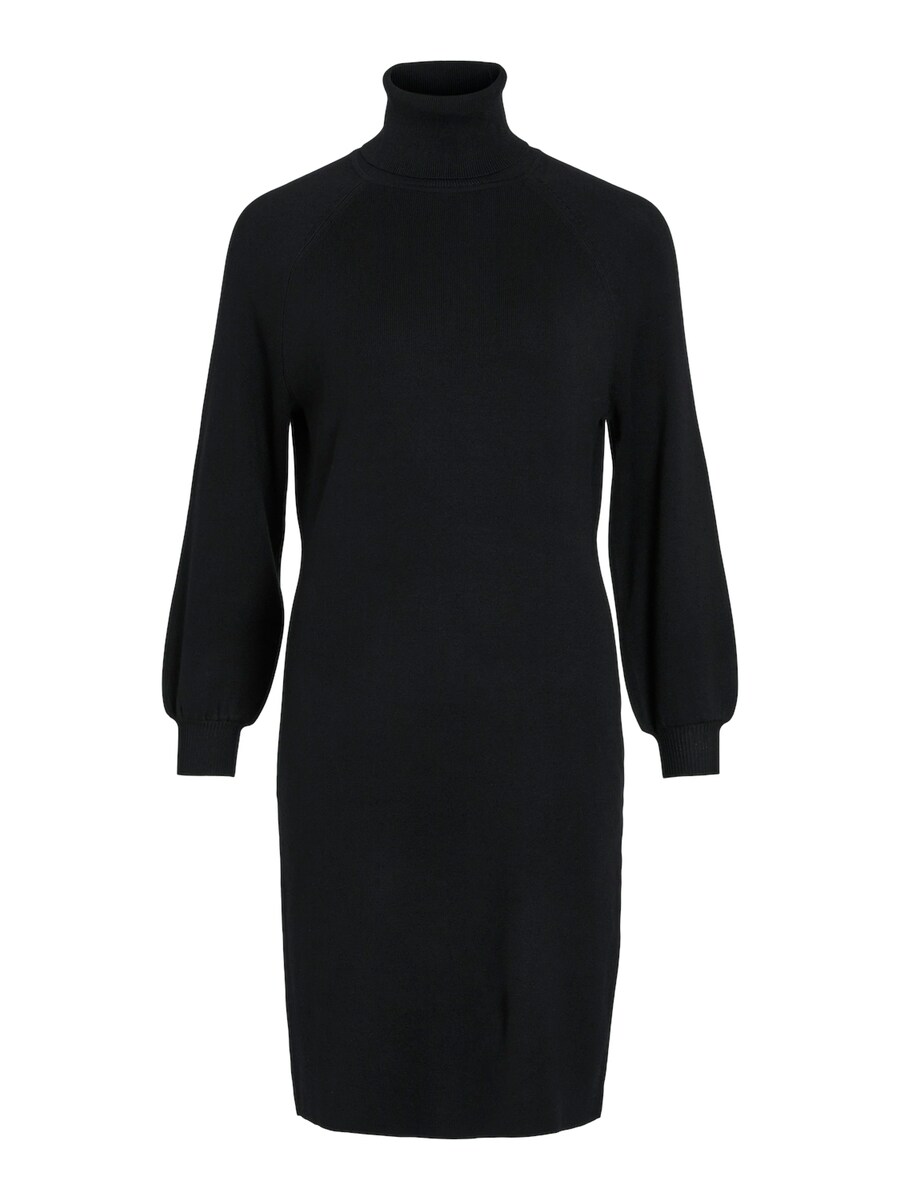 

Вязаное платье VILA Knitted dress VIOstria, черный