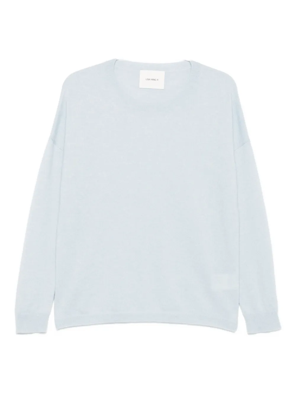 

Джемпер с круглым вырезом и длинными рукавами Lisa Yang, синий