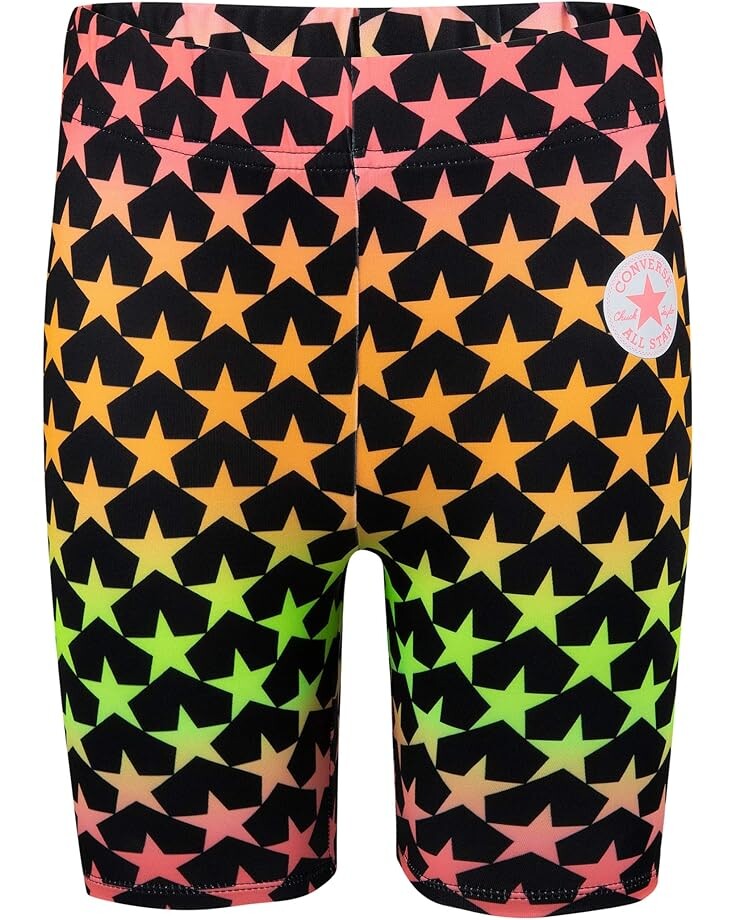 

Шорты Converse Kids Print Biker Shorts, черный