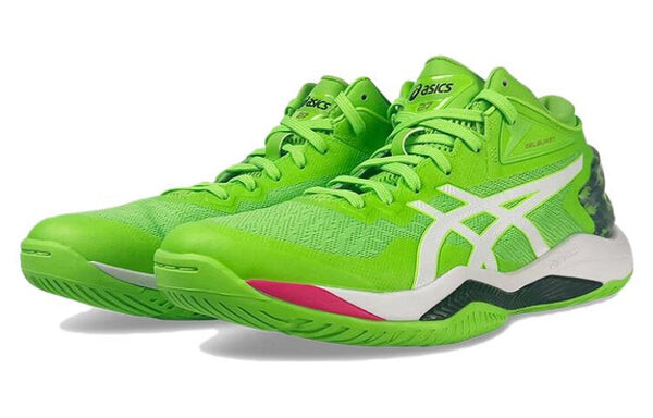 Кроссовки гель взрыв 27 Asics, зеленый — фото 3
