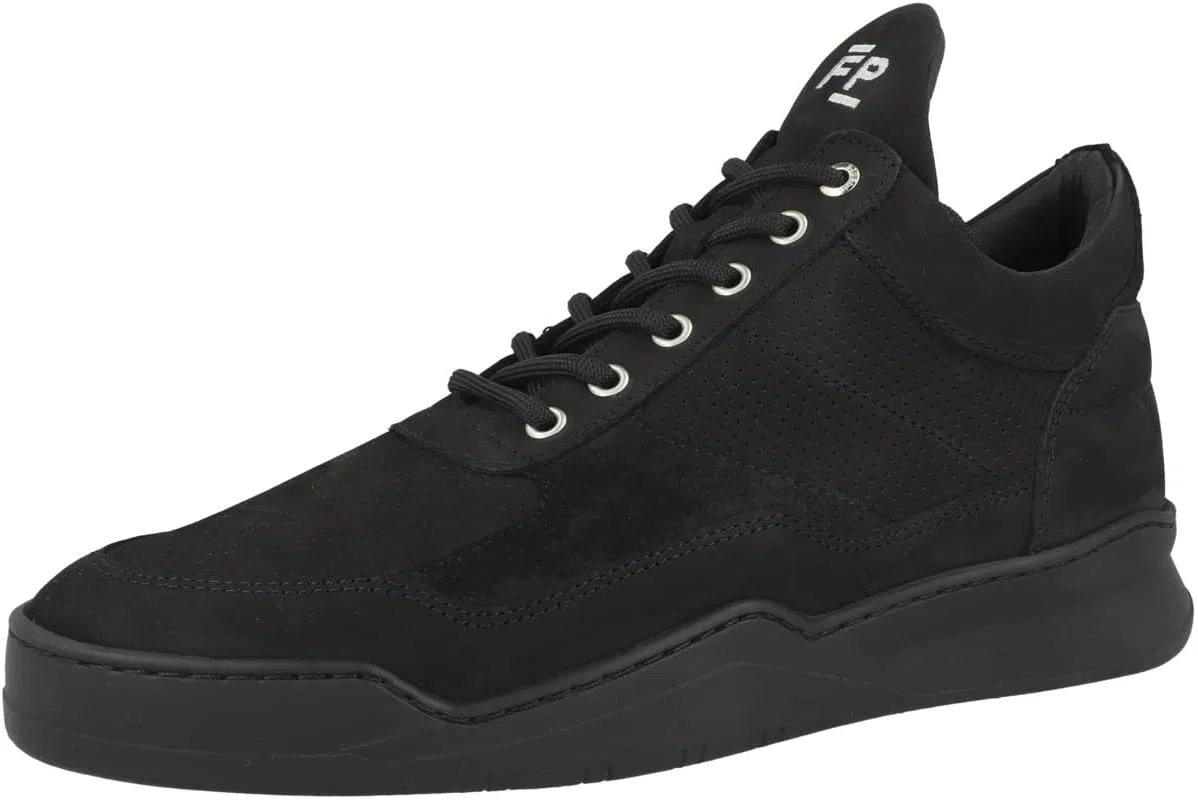 Мужские низкие кроссовки Filling Pieces Ghost Panel, Black — фото 4