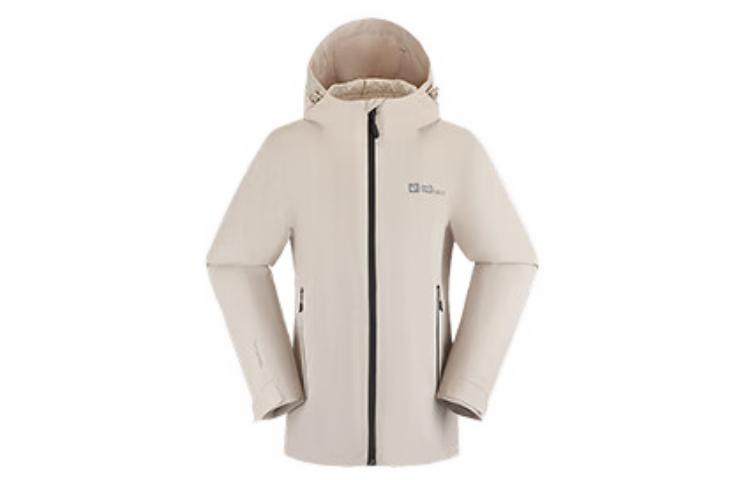 

JACK WOLFSKIN Женская ветровка для походов на открытом воздухе, Dusty Gray/6260