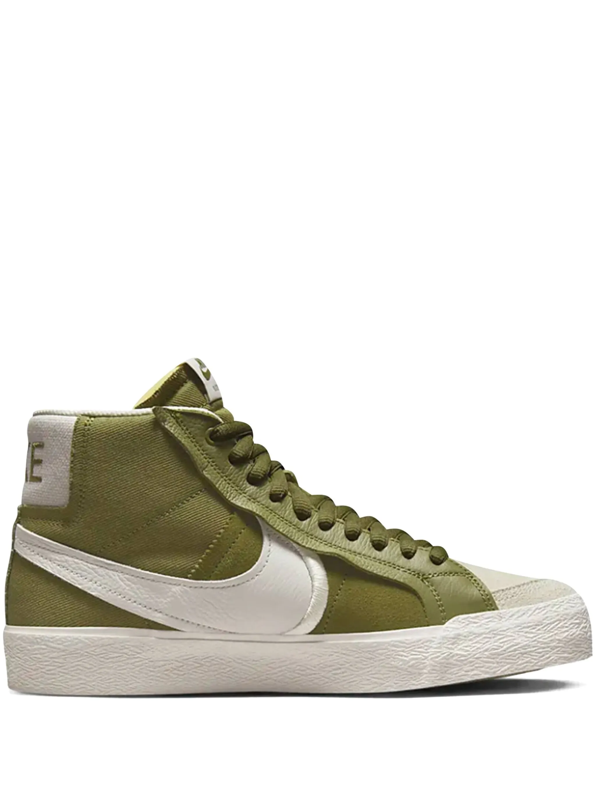 

Кеды Zoom Blazer Mid Premium Plus SB Olive Nike, зеленый