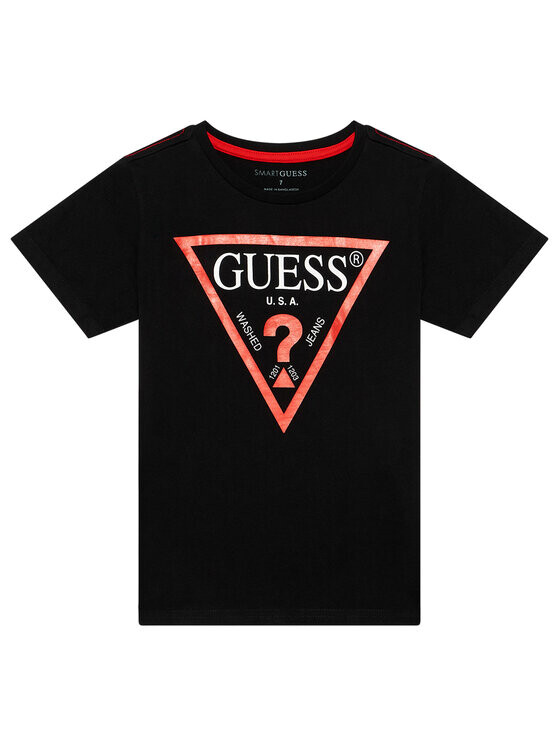 

Футболка стандартного кроя Guess, черный