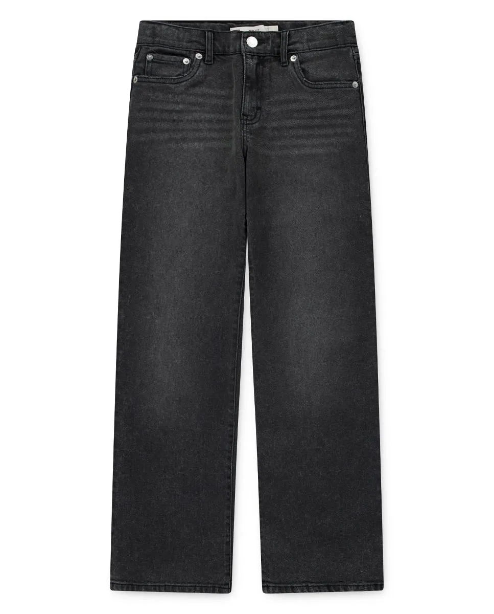 

Широкие джинсы для девочки Levi's, черный