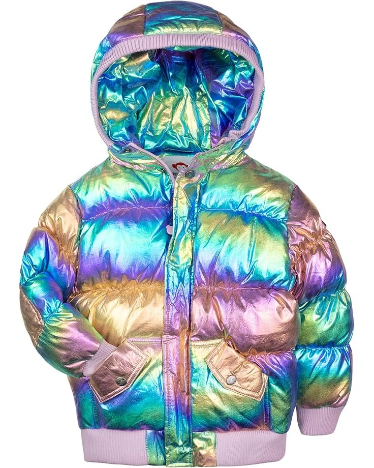 

Пальто Appaman Kids Down Insulated Puffy Coat, цвет Metallic Multi