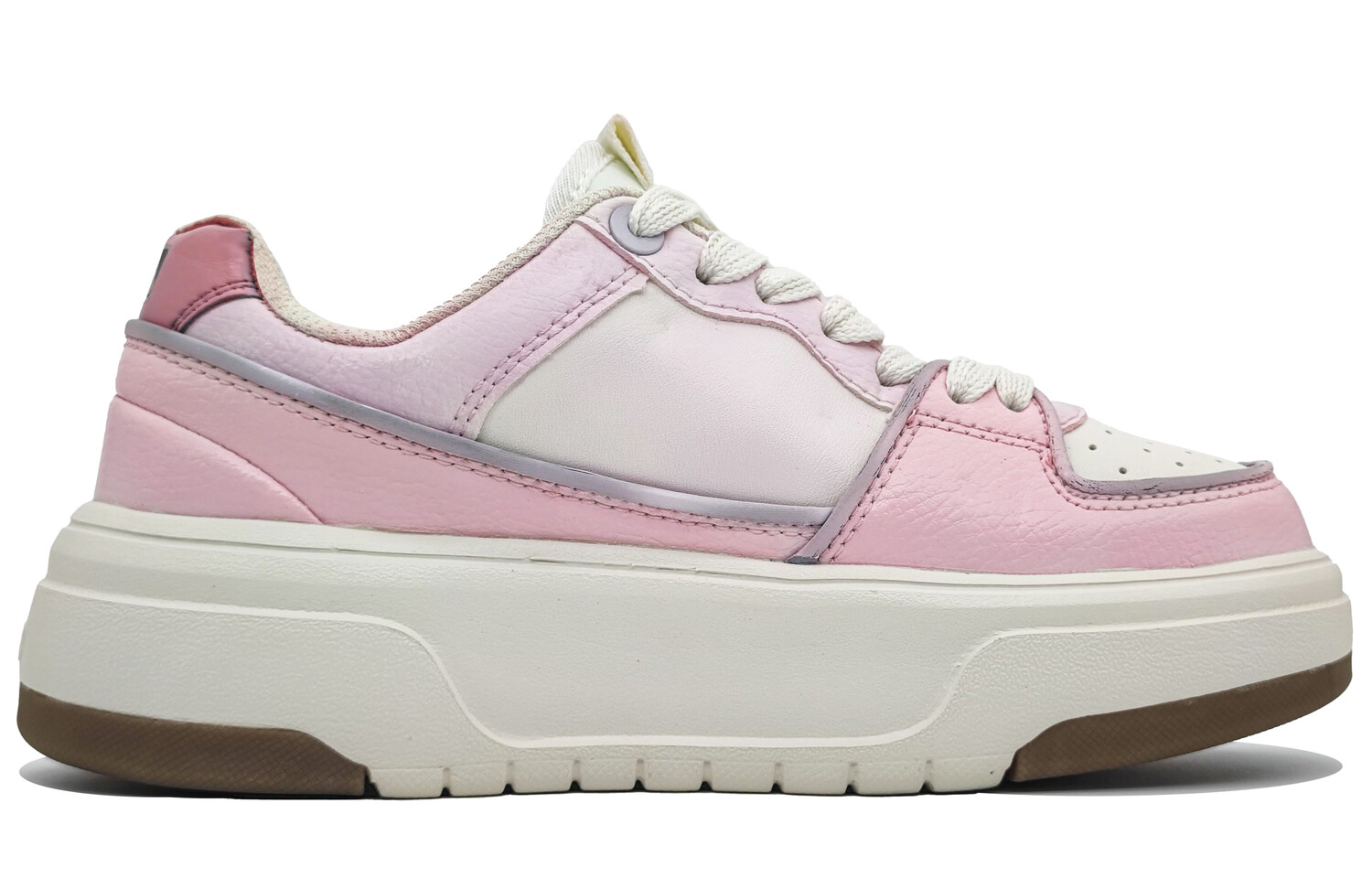 

Кроссовки MLB Chunky Liner Skateboarding Shoes Unisex Low-top Deep Pink, Black, цвет Love fans