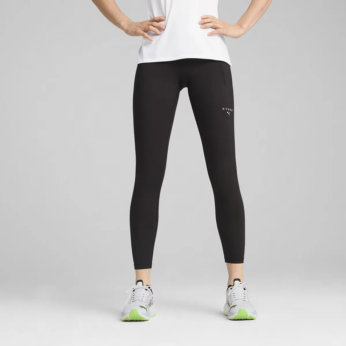 

W PUMA x HYROX Cloudspun Полностью обтягивающие женские колготки Puma, чёрный