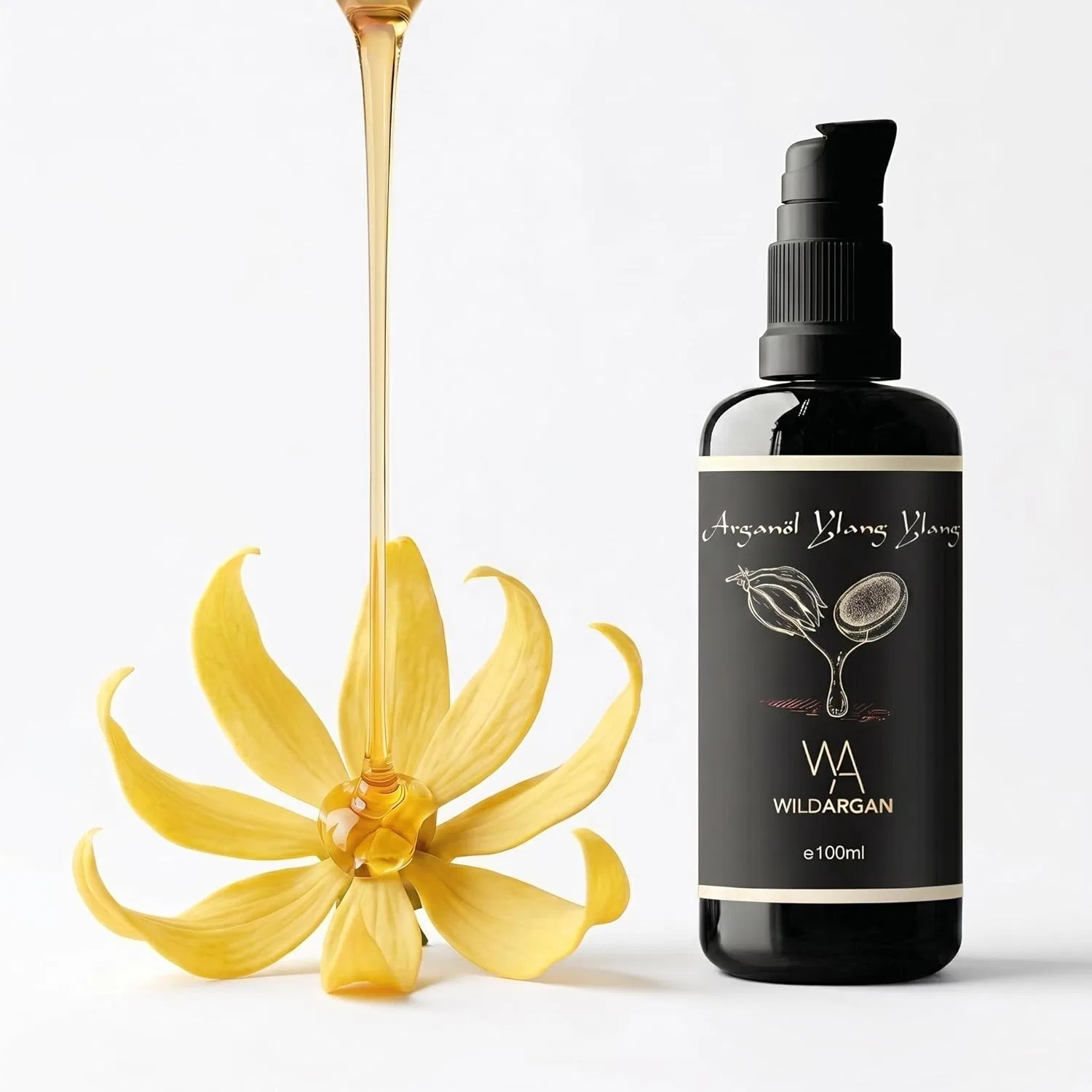 Аргановое масло с ароматом иланг-иланга Wild Argan, 100 мл Wild Argan