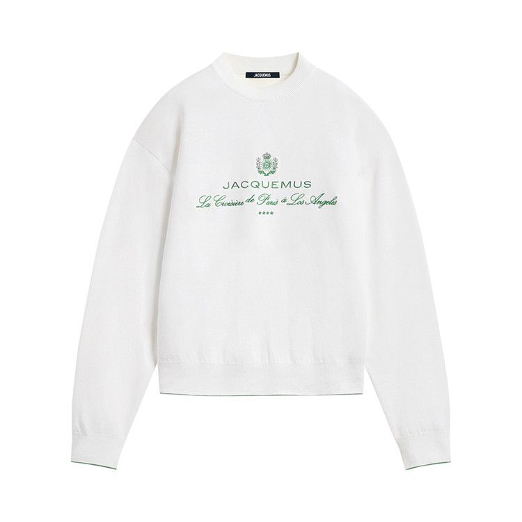 

Топ Jacquemus La Maille Venice, Hotel Address White