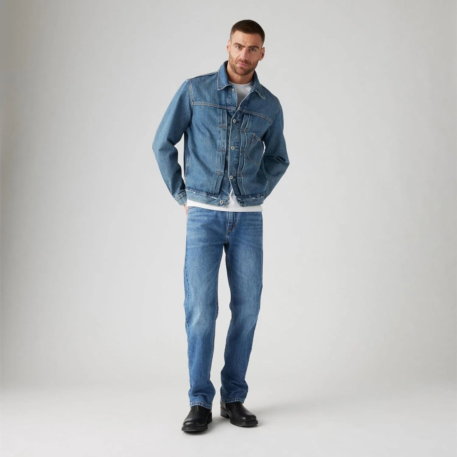 Джинсы Regular Fit Levi's, Medium Indigo — фото 4