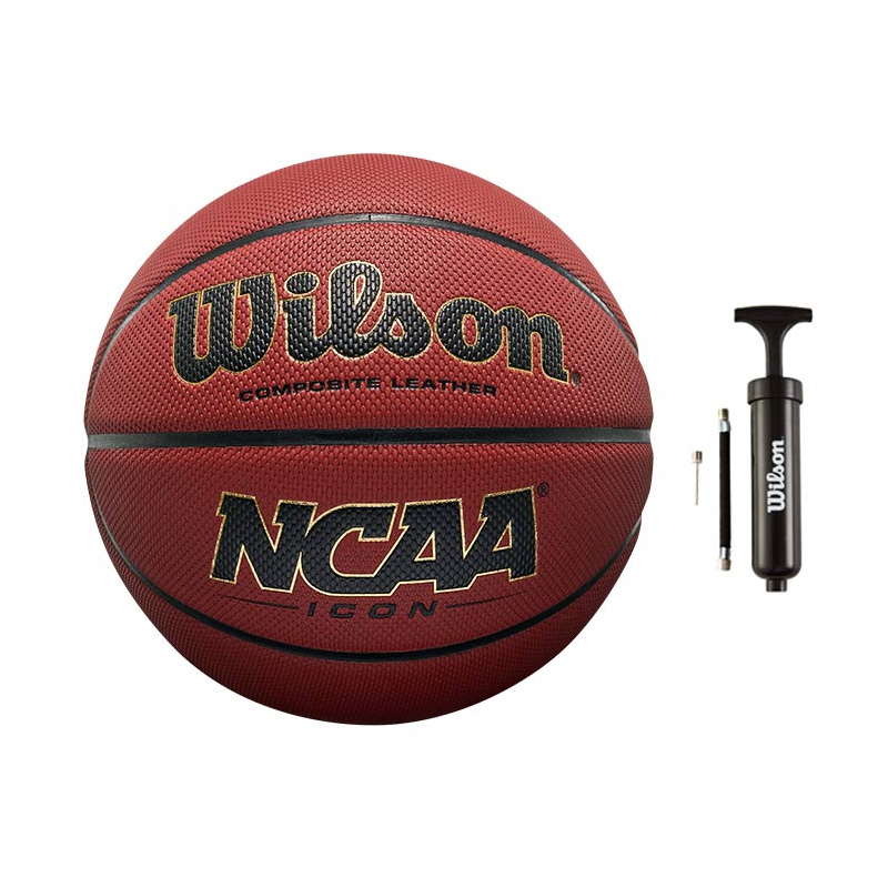 

Wilson Ncaa pu баскетбольный мяч red brown размер 7 тренировочный unisex