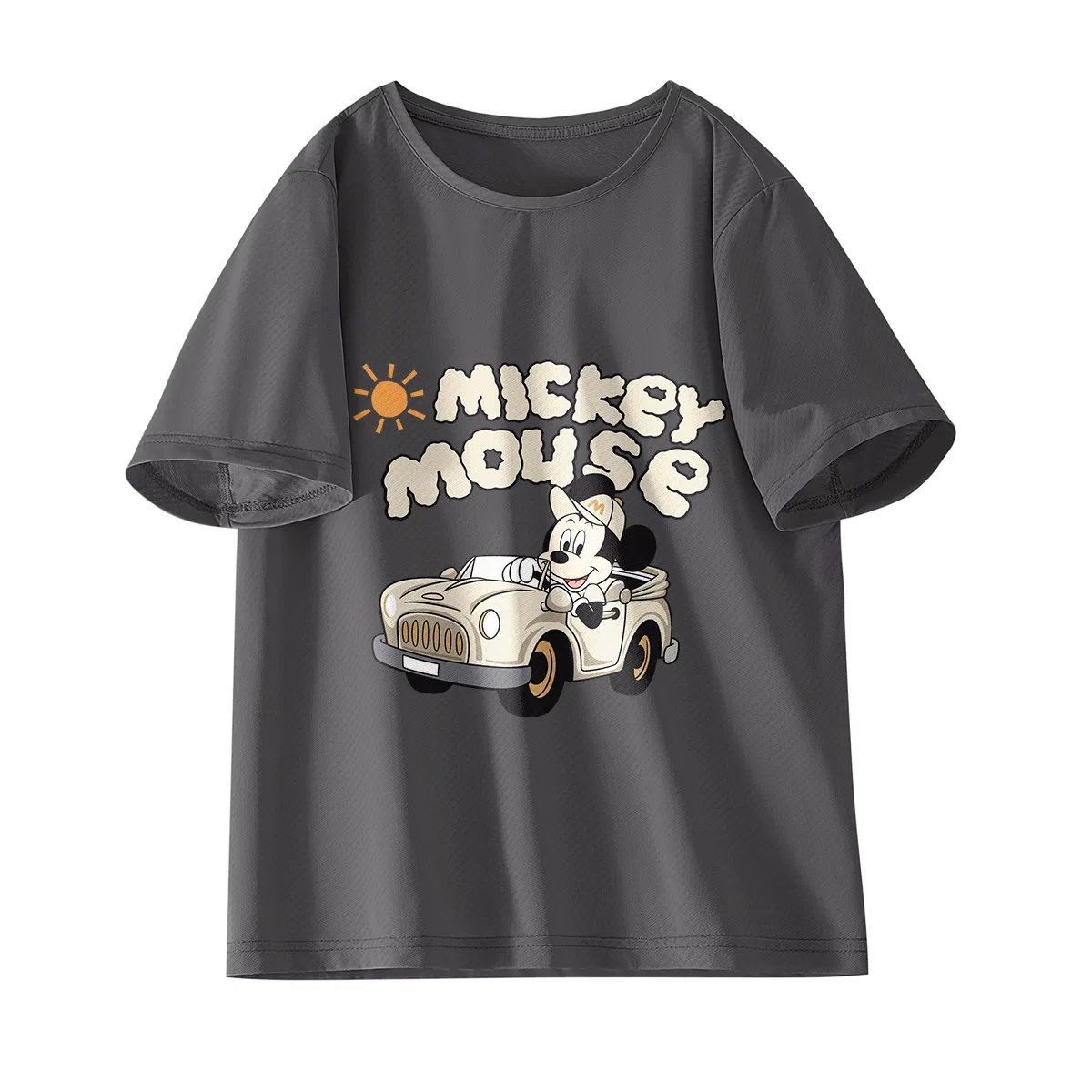 Футболка детская с принтом Disney Off-Road Adventure Carbon Gray