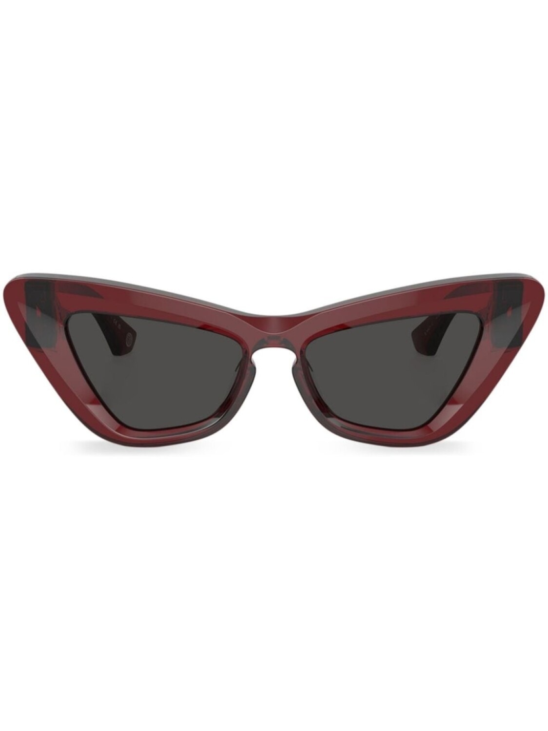 

Солнцезащитные очки в оправе 'кошачий глаз' Burberry Eyewear, красный