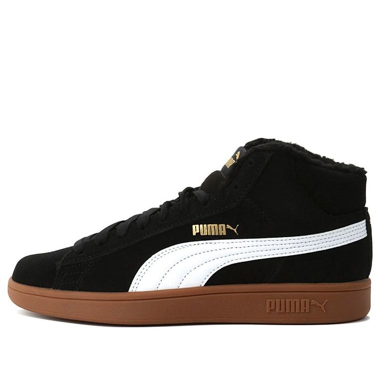 

Кеды PUMA Smash v2 Mid Winter 'Black Gum', черный