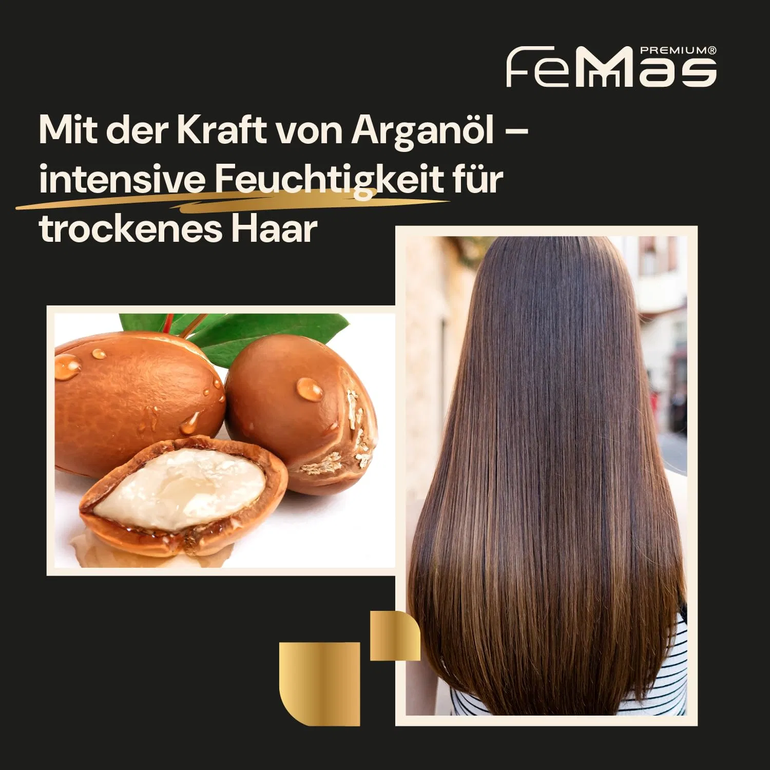 Шампунь FemMas Argan & Keratin с растительными маслами и протеинами, 1000 мл Femmas, Shampoo. — фото 4