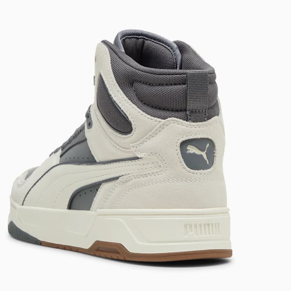 Мужские кроссовки средней высоты Rebound Break Mid Puma, серый — фото 3