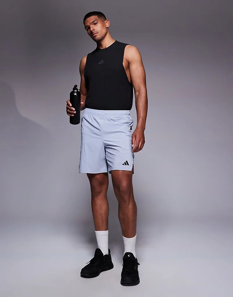 

Трикотажные шорты adidas Training D4T серого цвета Adidas Performance