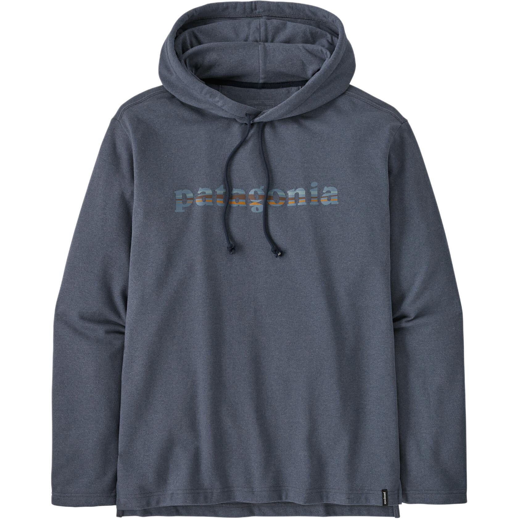 

Облегченный свитшот '73 Text Logo Wildrise мужской Patagonia, синий/темно-синий