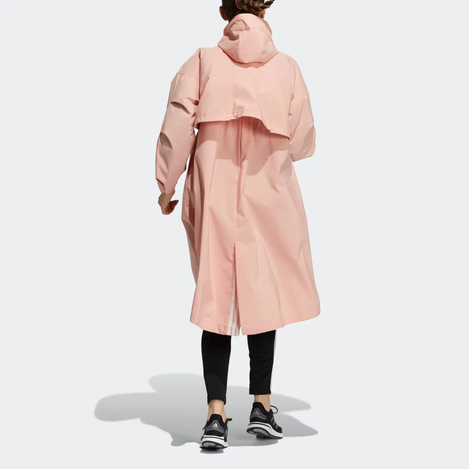Водоотталкивающая Куртка Женская Красная Розовая Adidas — фото 4