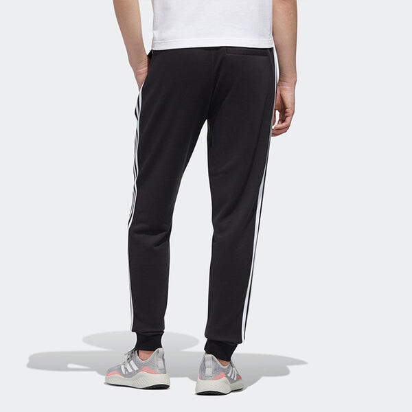 Спортивные штаны adidas neo M Essential 3-Stripes Pants - Black, черный — фото 4
