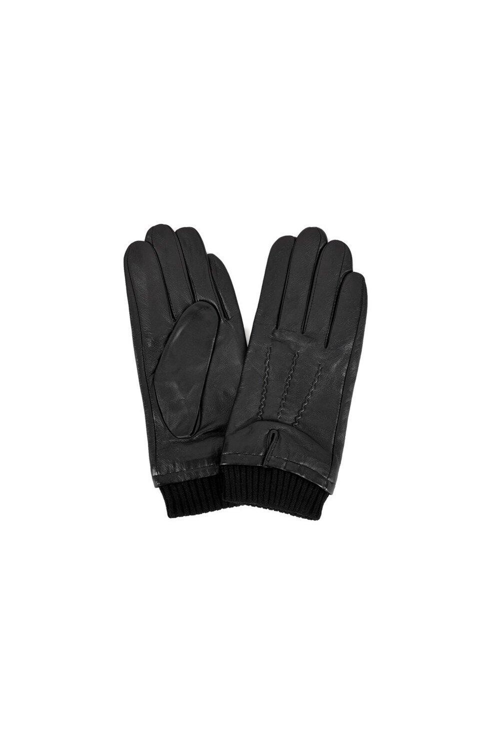 

Перчатки с ребристыми манжетами Eastern Counties Leather, черный