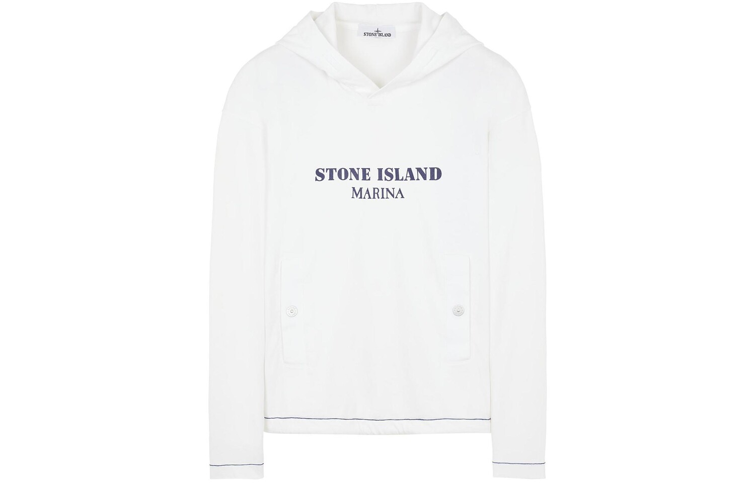 

Марина Толстовка Мужская Белый Stone Island, белый