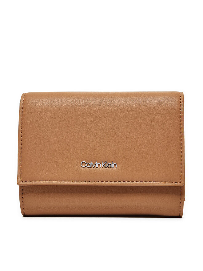 

Большой женский кошелек Calvin Klein, коричневый