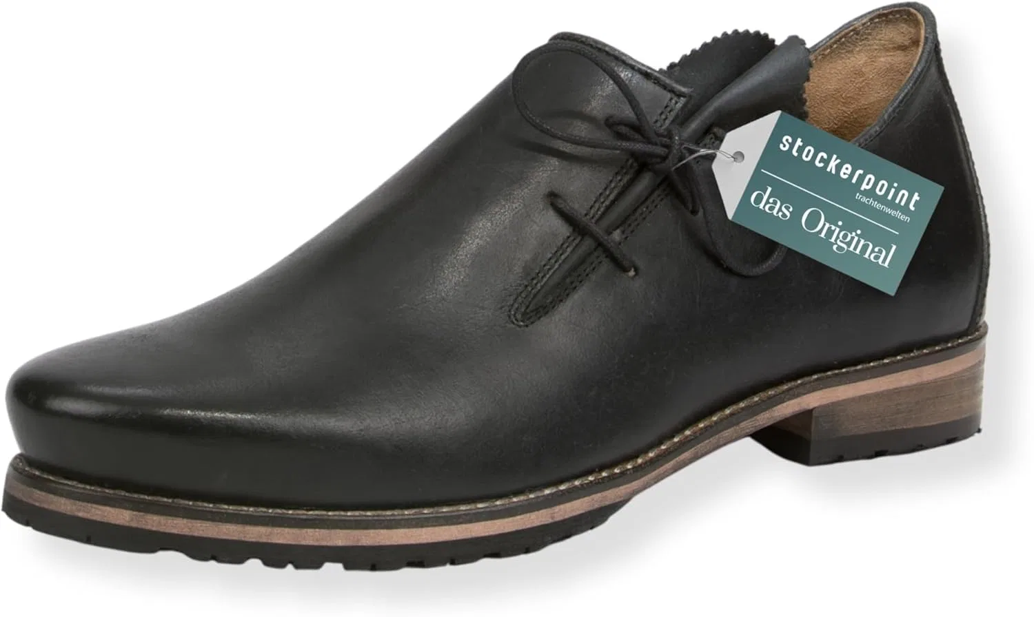 Мужские туфли Stockerpoint Holmes Haferl, Black Waxed