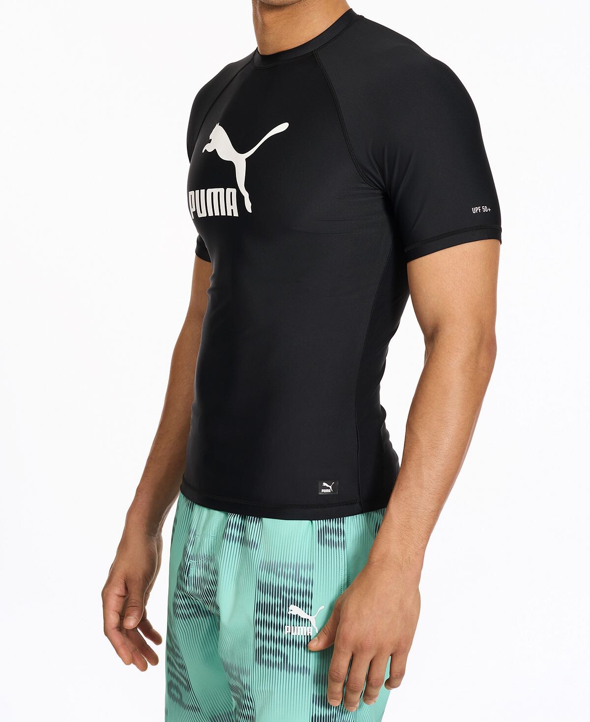 

Мужская рубашка для плавания с короткими рукавами и спортивным кроем Archive Puma