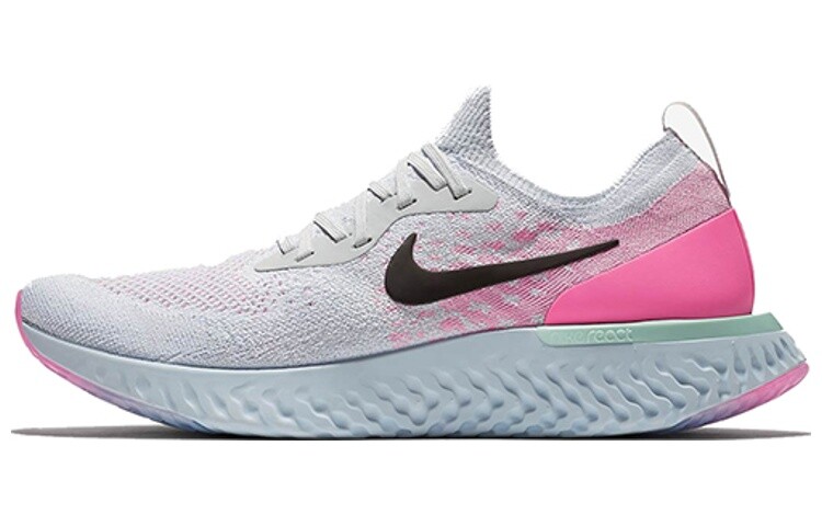 

Кроссовки женские Epic React Flyknit 1 Low-top Белые/пудровые Nike