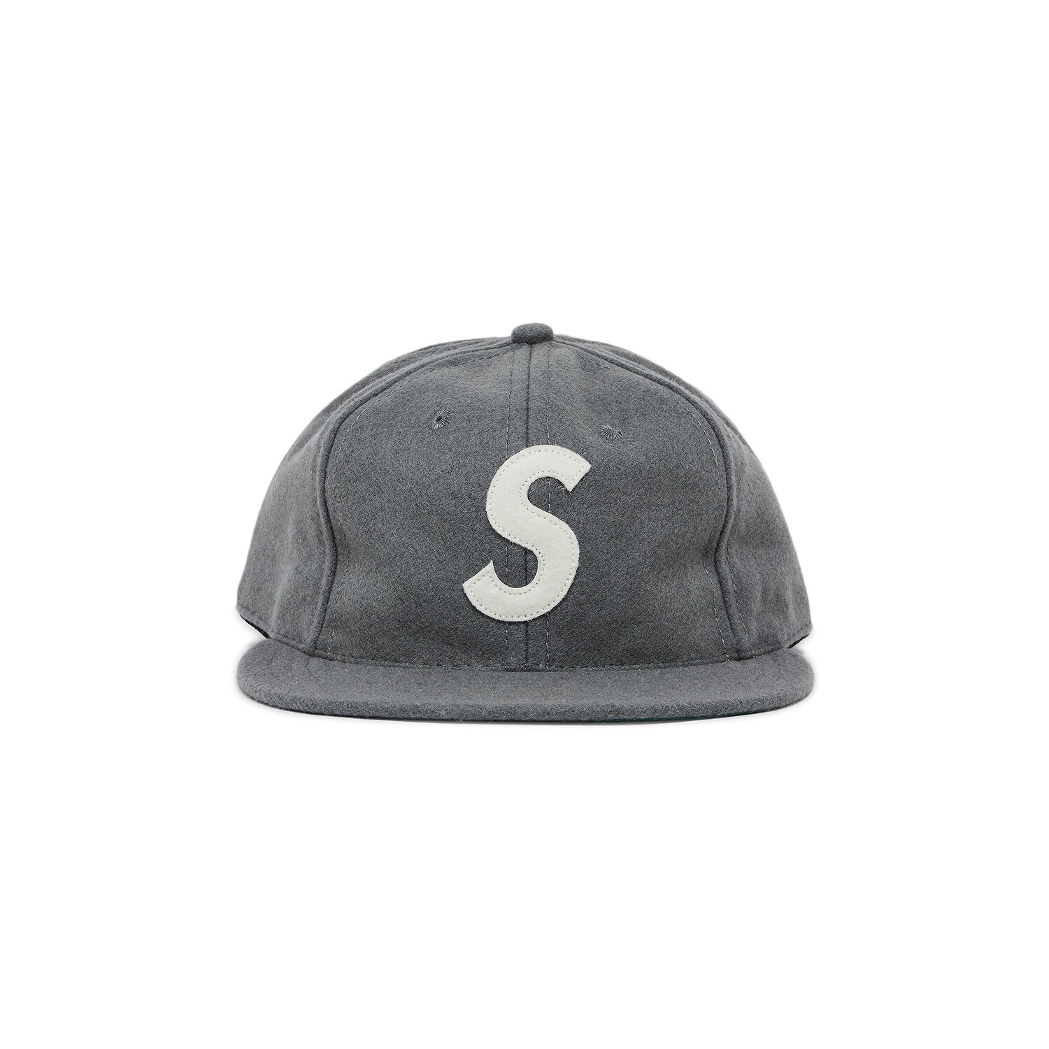 

Модель Supreme x Ebbets S с 6 панелями, серая, с логотипом