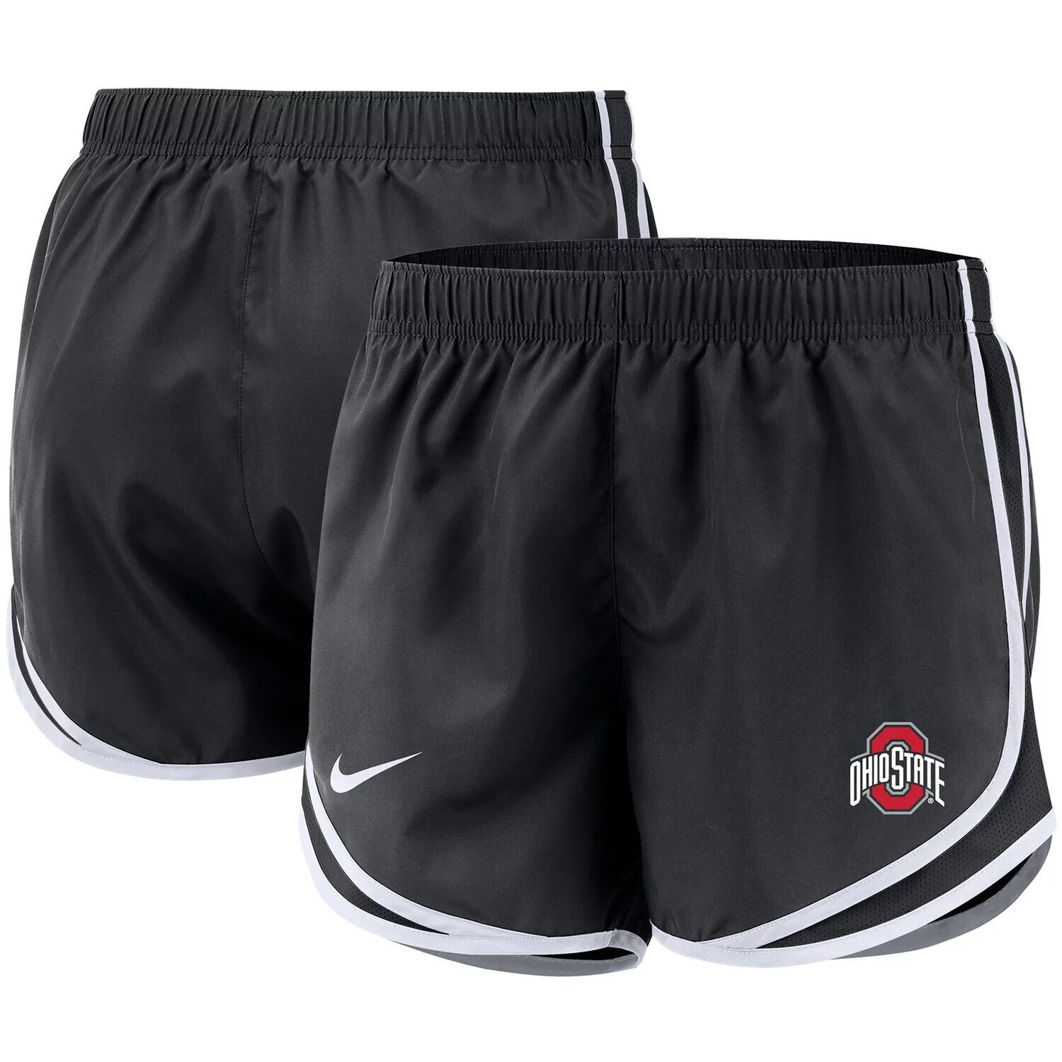 

Женские черные шорты Nike Ohio State Buckeyes Team Tempo Performance Nike