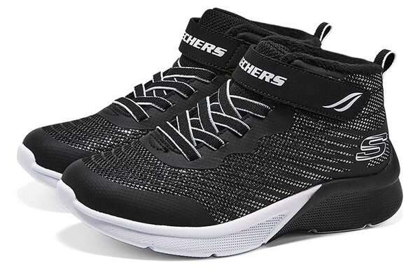 Кроссовки microspec rejoice racer 'black white' Skechers, черный — фото 3