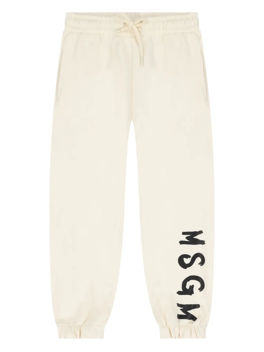 

Спортивные брюки с логотипом MSGM Kids, белый