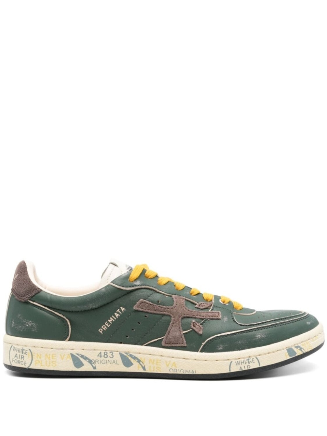 

Premiata кроссовки Bskt Clay, зеленый