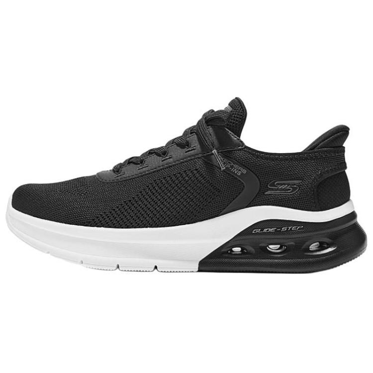 

Skechers Низкие повседневные туфли Slip Ins, черные, мужские