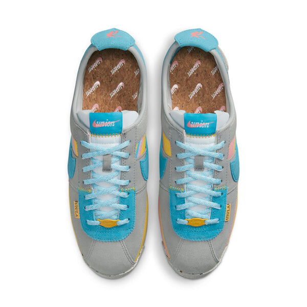 Кроссовки union la x cortez sp Nike, серый — фото 4