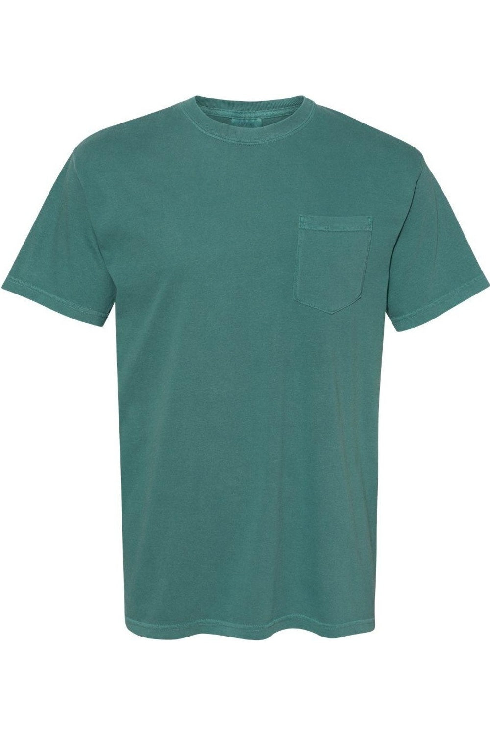 

Футболка Comfort Colors Garment-Dyed Heavyweight Pocket, цвет emerald