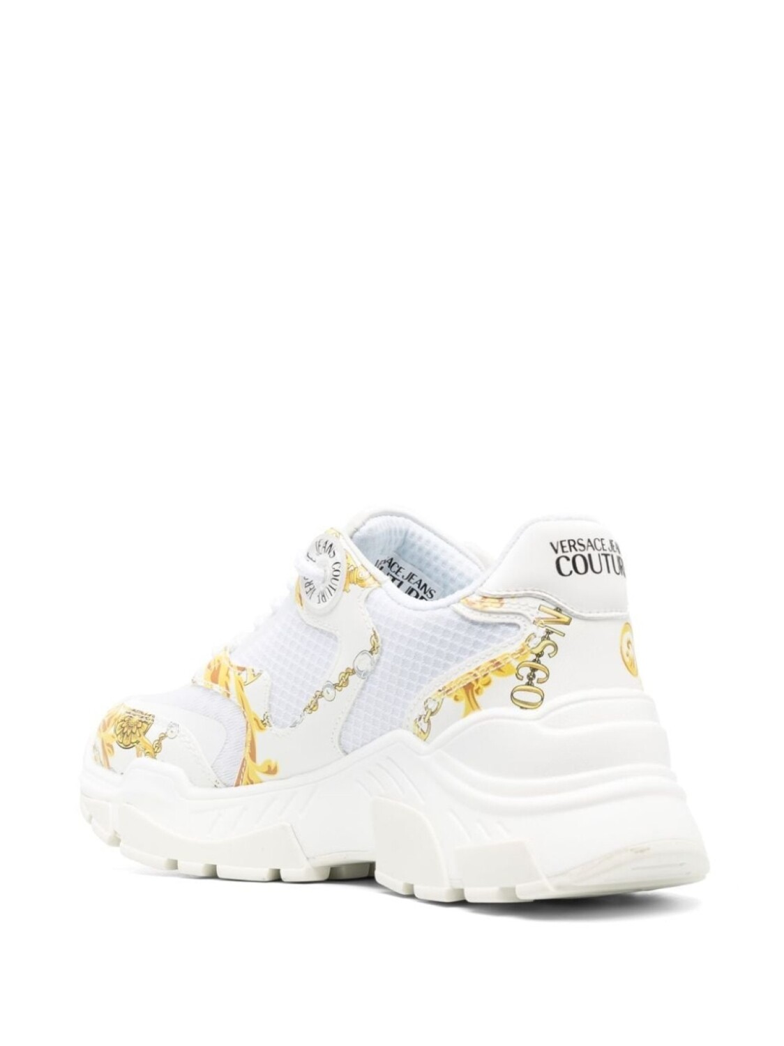 Versace Jeans Couture кроссовки Speedtrack Chain Couture, белый — фото 3