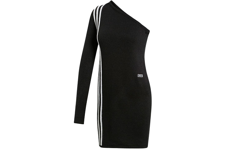 

Adidas Originals Женская черная облегающая трикотажная футболка