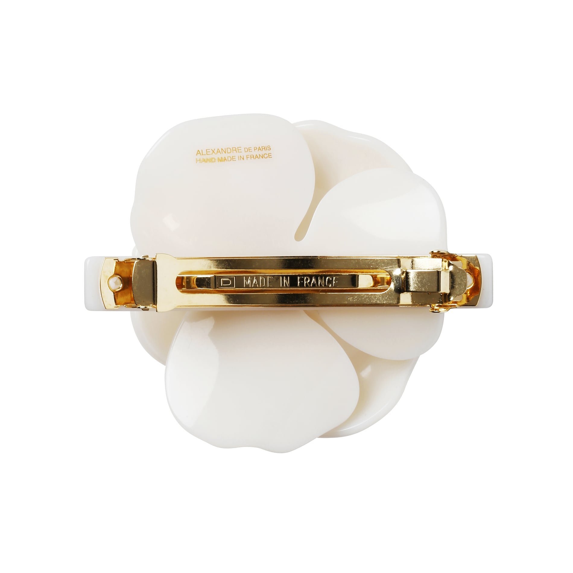 Заколка (8 см) Alexandre De Paris, Ivory (I) — фото 2
